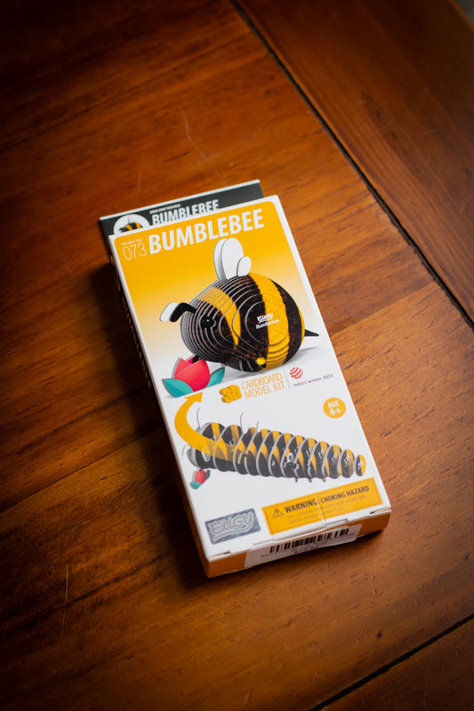 Eco-Friendly Cardboard Puzzle - Bumble Bee