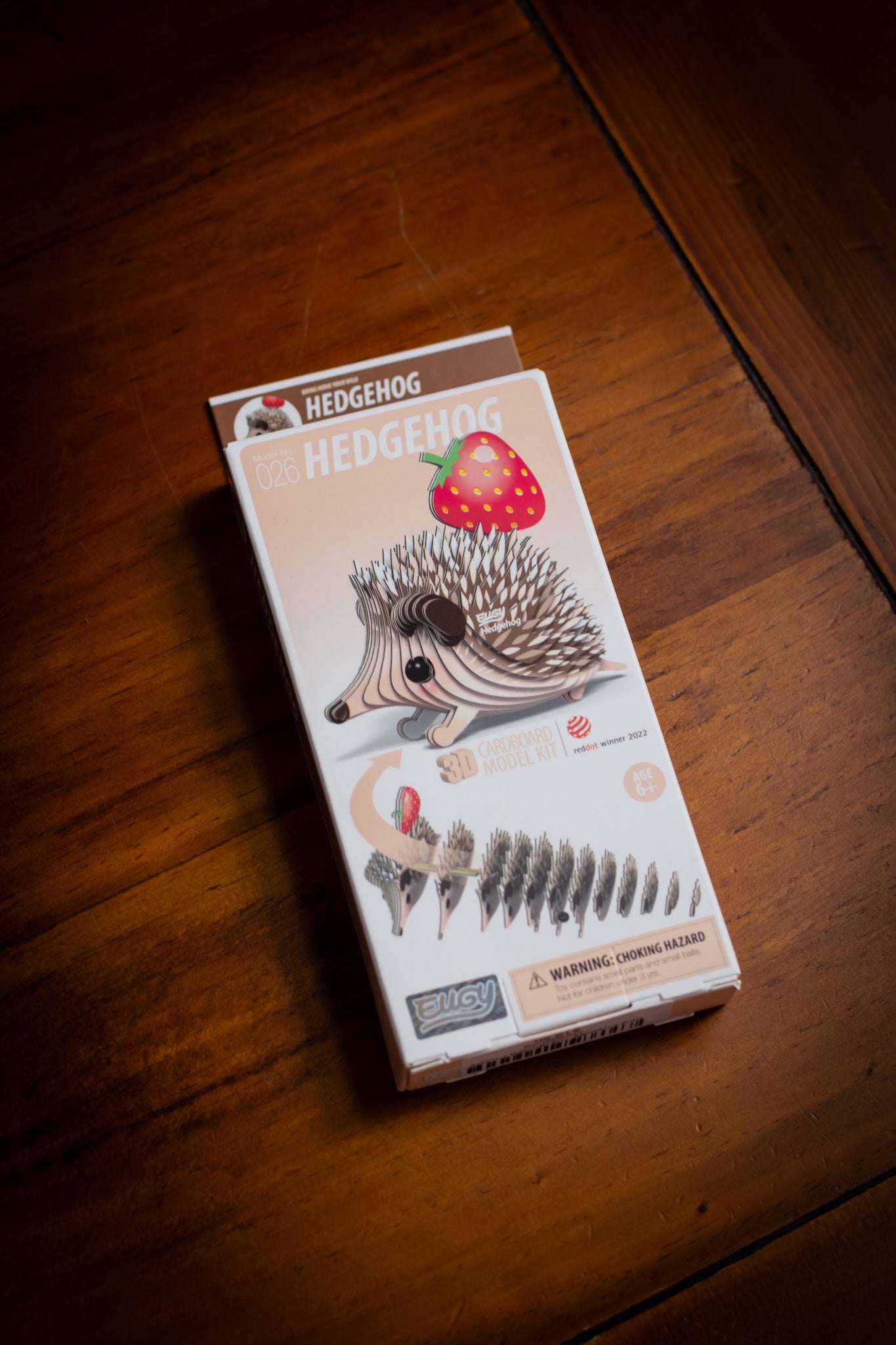 Eco-Friendly Cardboard Puzzle - Hedgehog
