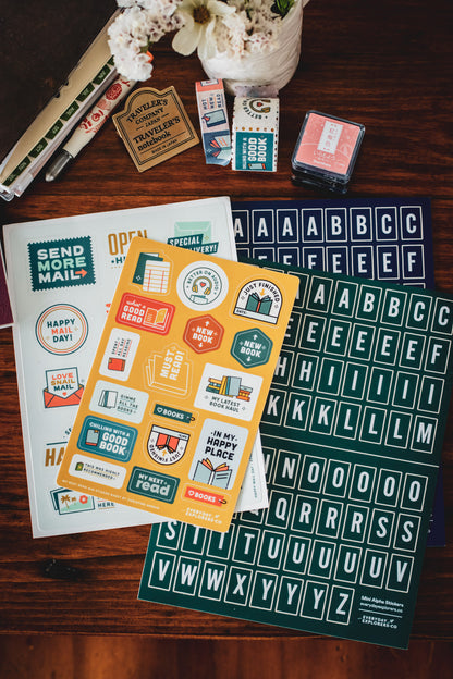 Happy Mail Day - 5x7 Sticker Sheet