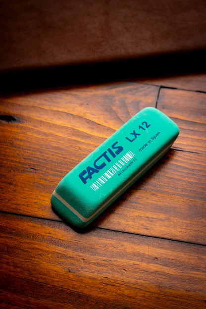 LX12 Soft Green Eraser