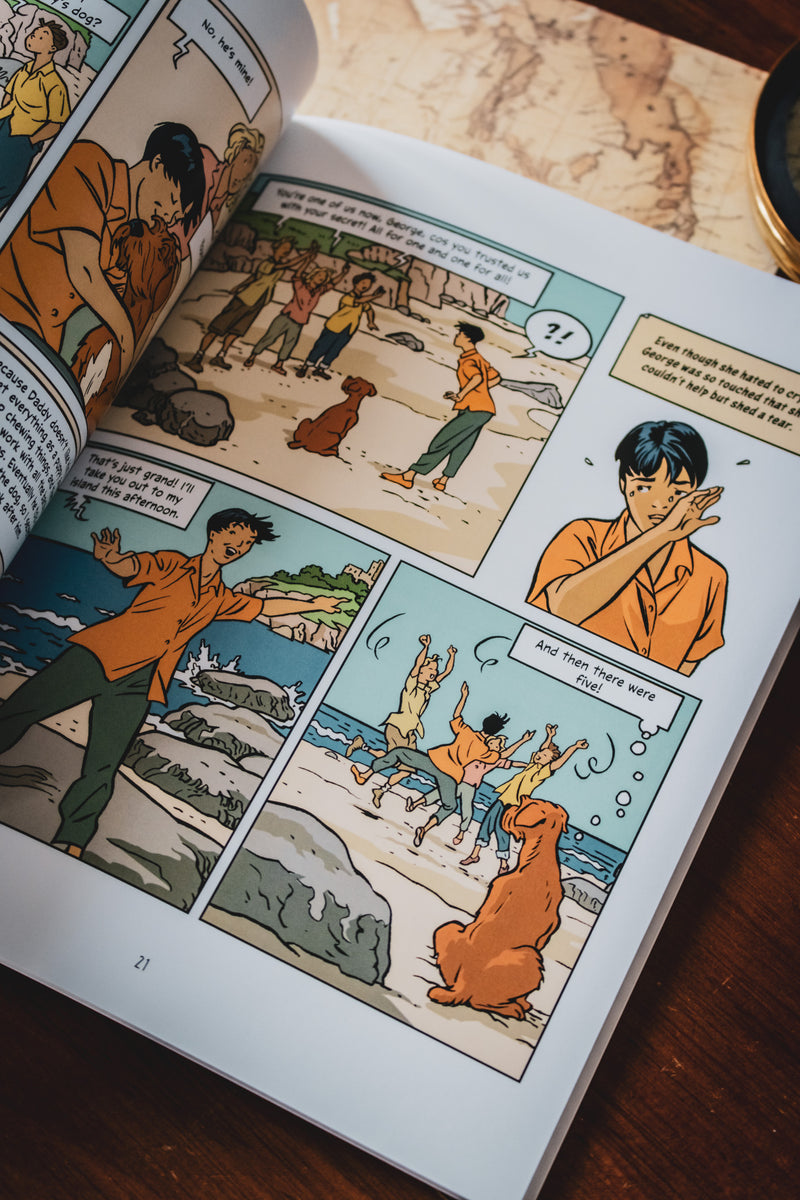 Famous Five Graphic Novel: Five on a Treasure Island