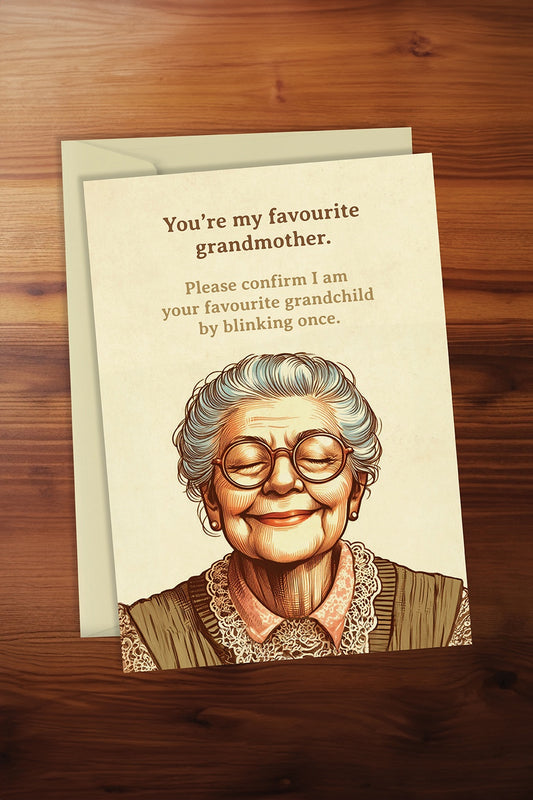 Favourite Grandmother Card