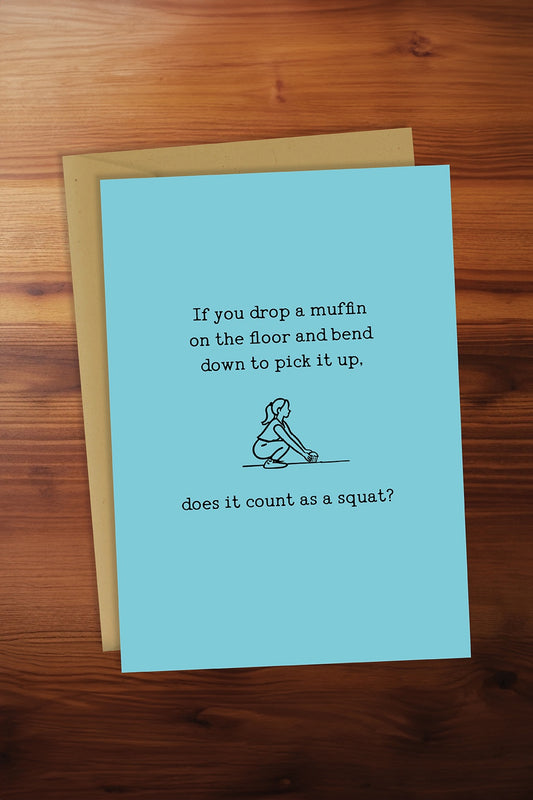 Muffin Drop Card
