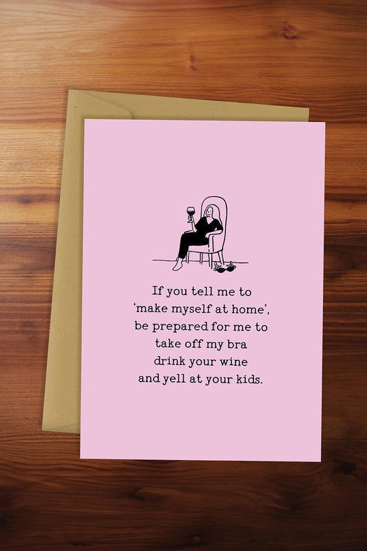 Make Myself at Home Card