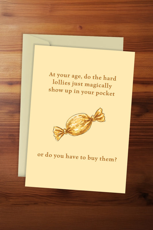 At Your Age... Card