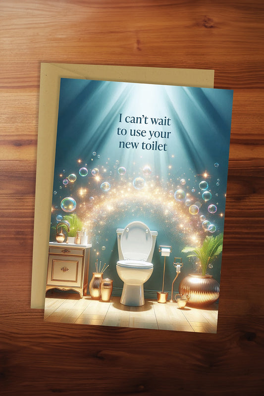 New Toilet Card
