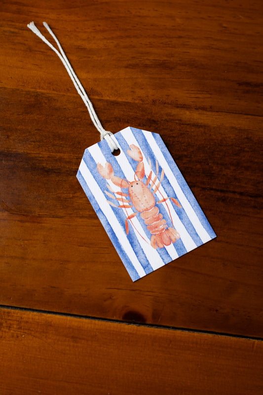 Coastal Lobster Gift Tag