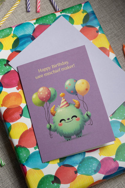 Wee Mischief Maker Card