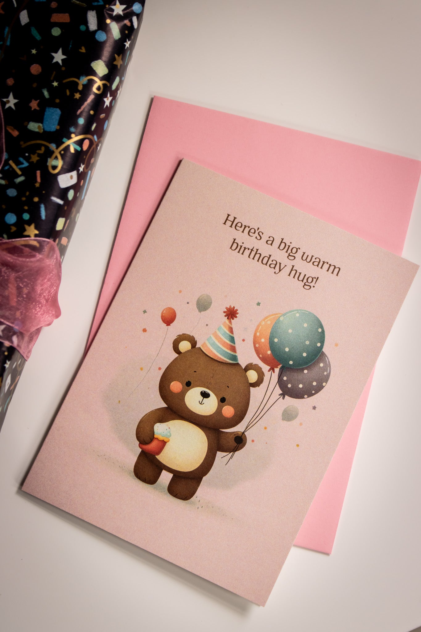 Warm Birthday Hug Card