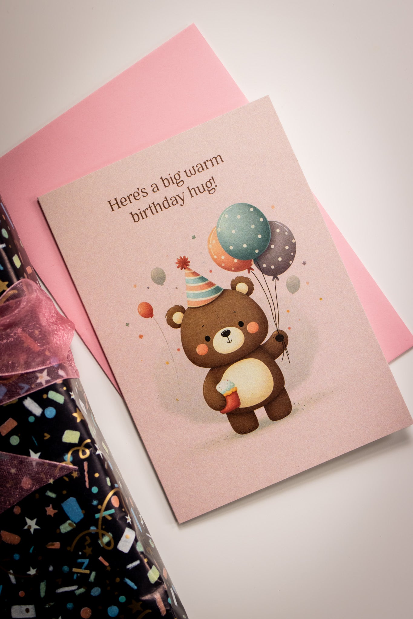 Warm Birthday Hug Card