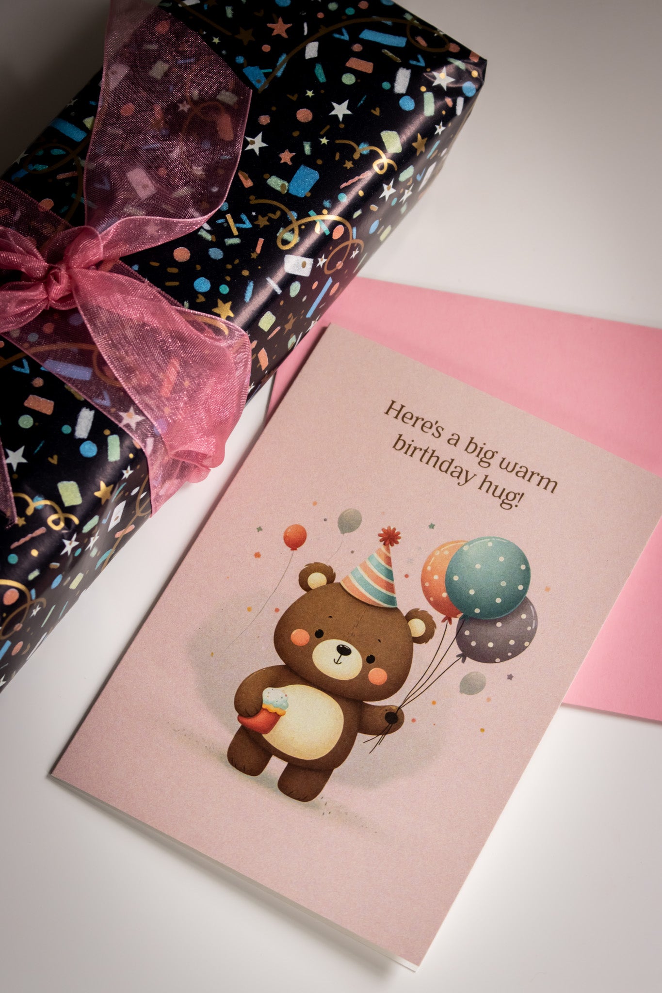 Warm Birthday Hug Card