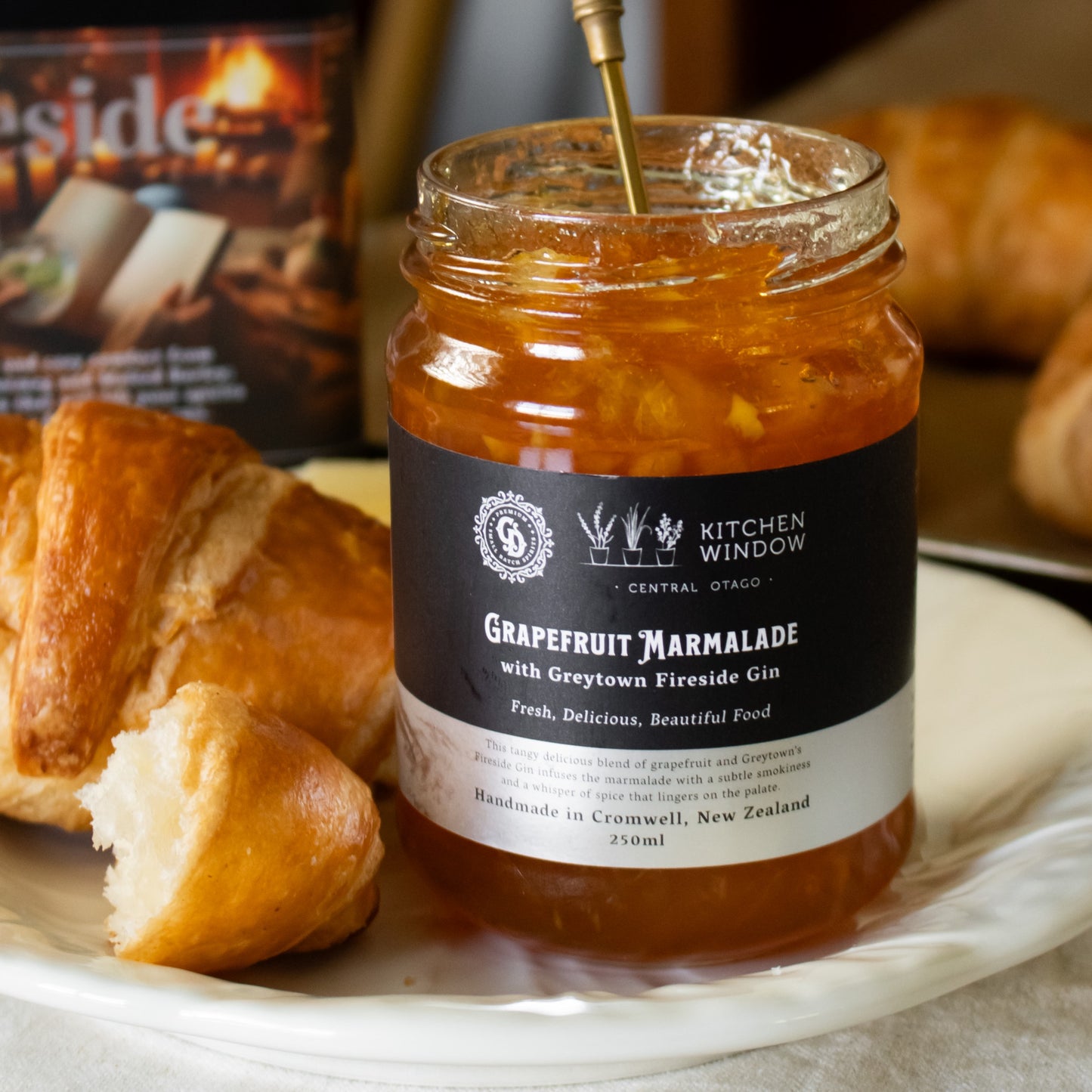 Grapefruit Marmalade with Fireside Gin