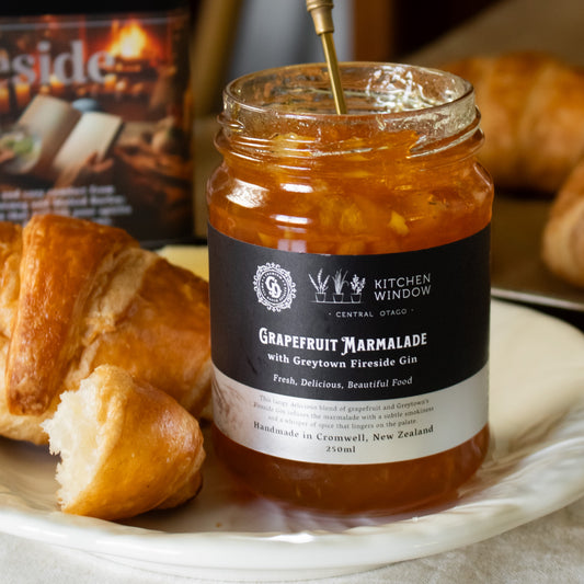 Grapefruit Marmalade with Fireside Gin