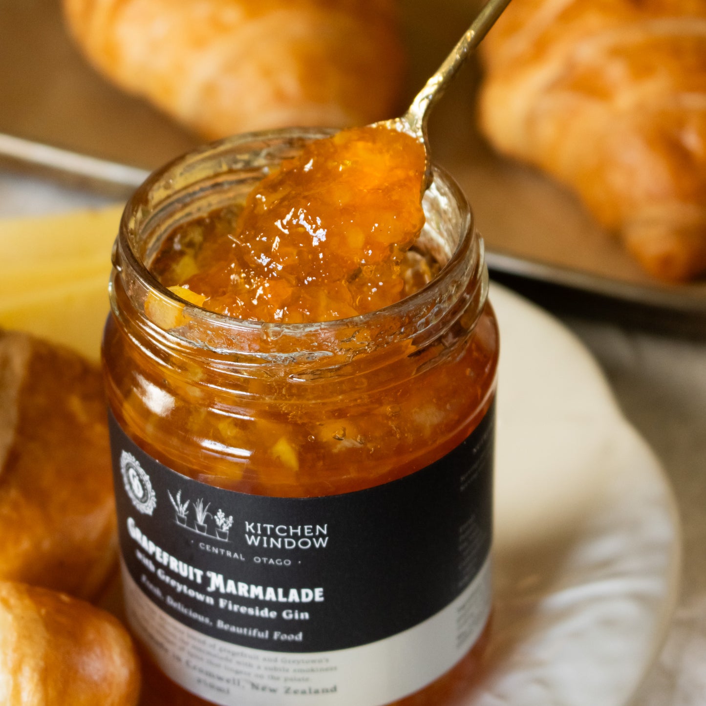 Grapefruit Marmalade with Fireside Gin