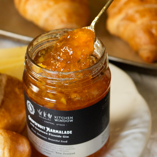 Grapefruit Marmalade with Fireside Gin