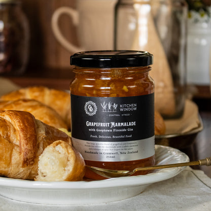 Grapefruit Marmalade with Fireside Gin