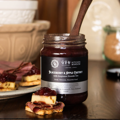 Blackberry & Apple Chutney with Fireside Gin