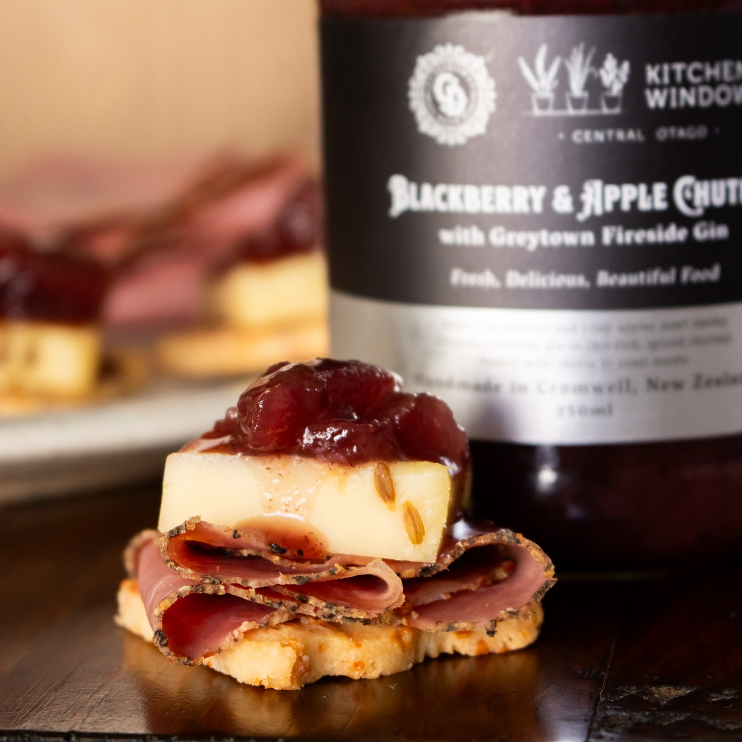 Blackberry & Apple Chutney with Fireside Gin