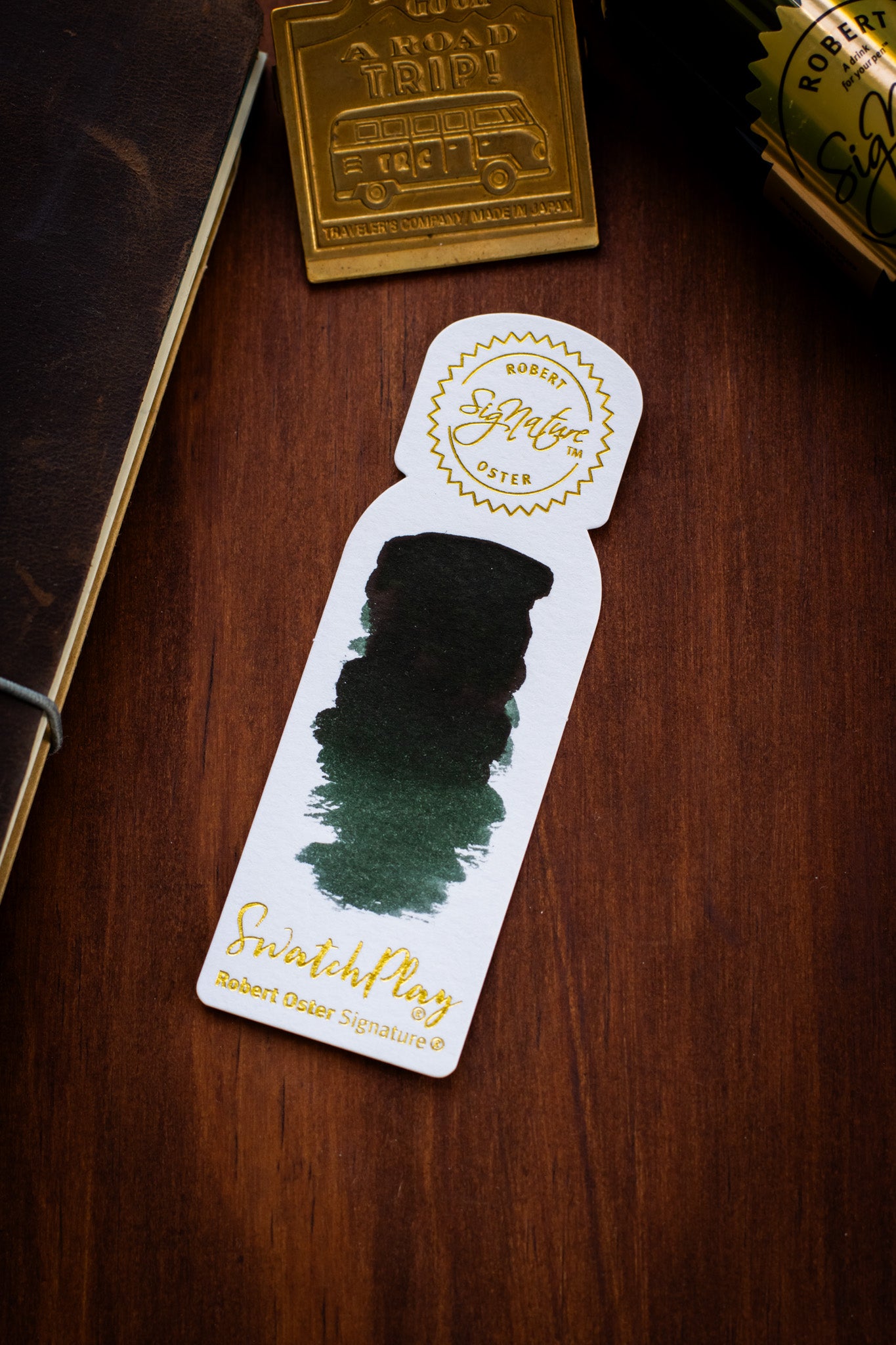 Fountain Pen Ink: Grün-Schwarz