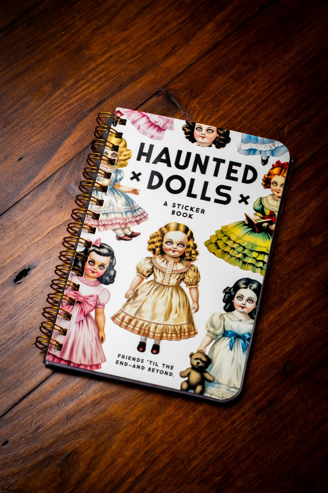 Haunted Dolls Sticker Book