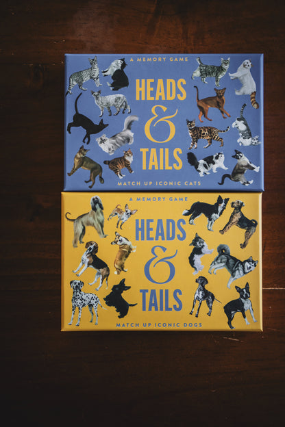 Heads & Tails: Dog Memory Cards