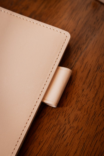 5-Year Techo Leather Cover (Natural) - A6