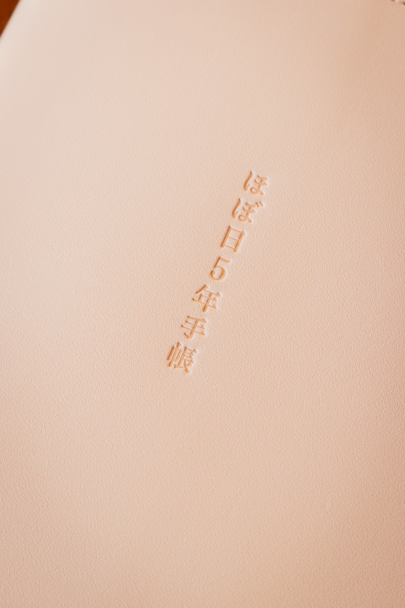 5-Year Techo Leather Cover (Natural) - A6