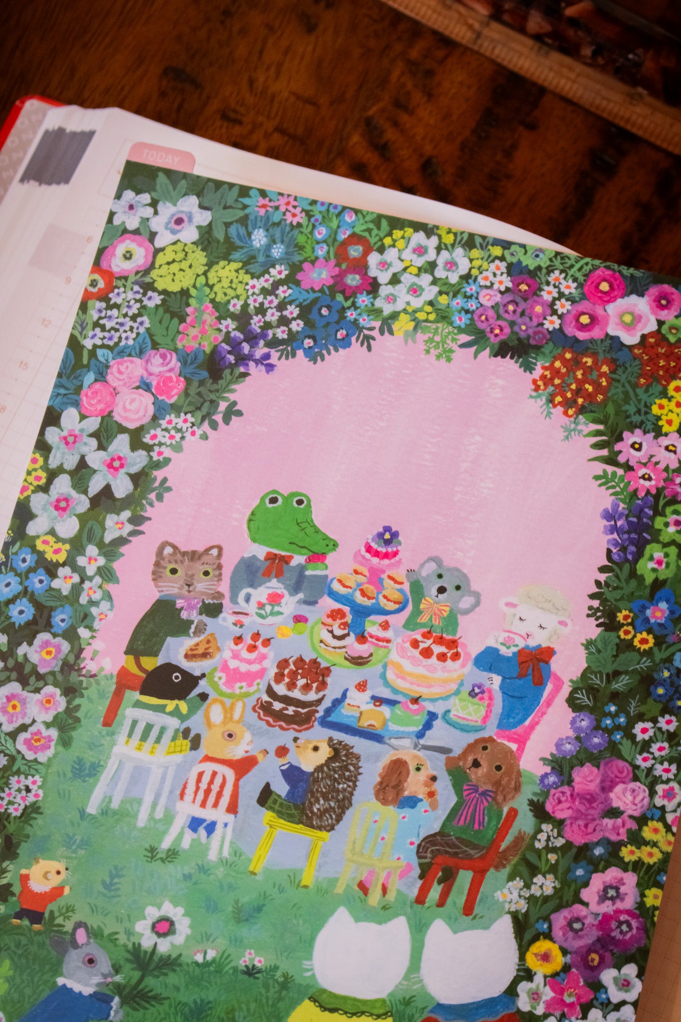 Yumi Kitagishi A5 Pencil Board (In The Garden)