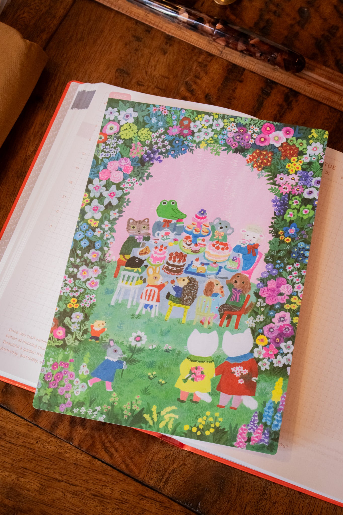 Yumi Kitagishi A5 Pencil Board (In The Garden)