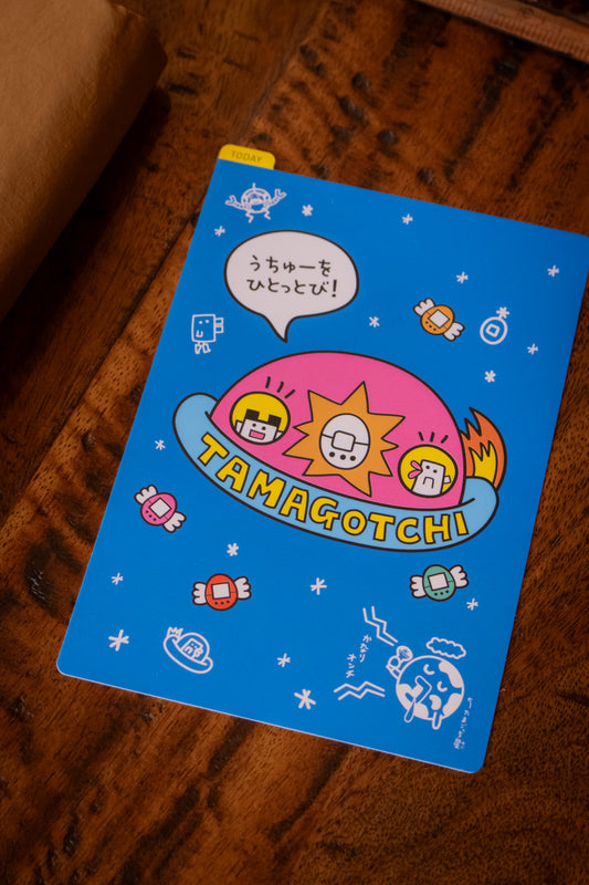 Hobonichi Pencil Board - Tamagotchi A6 (Blast Off to Outer Space!)