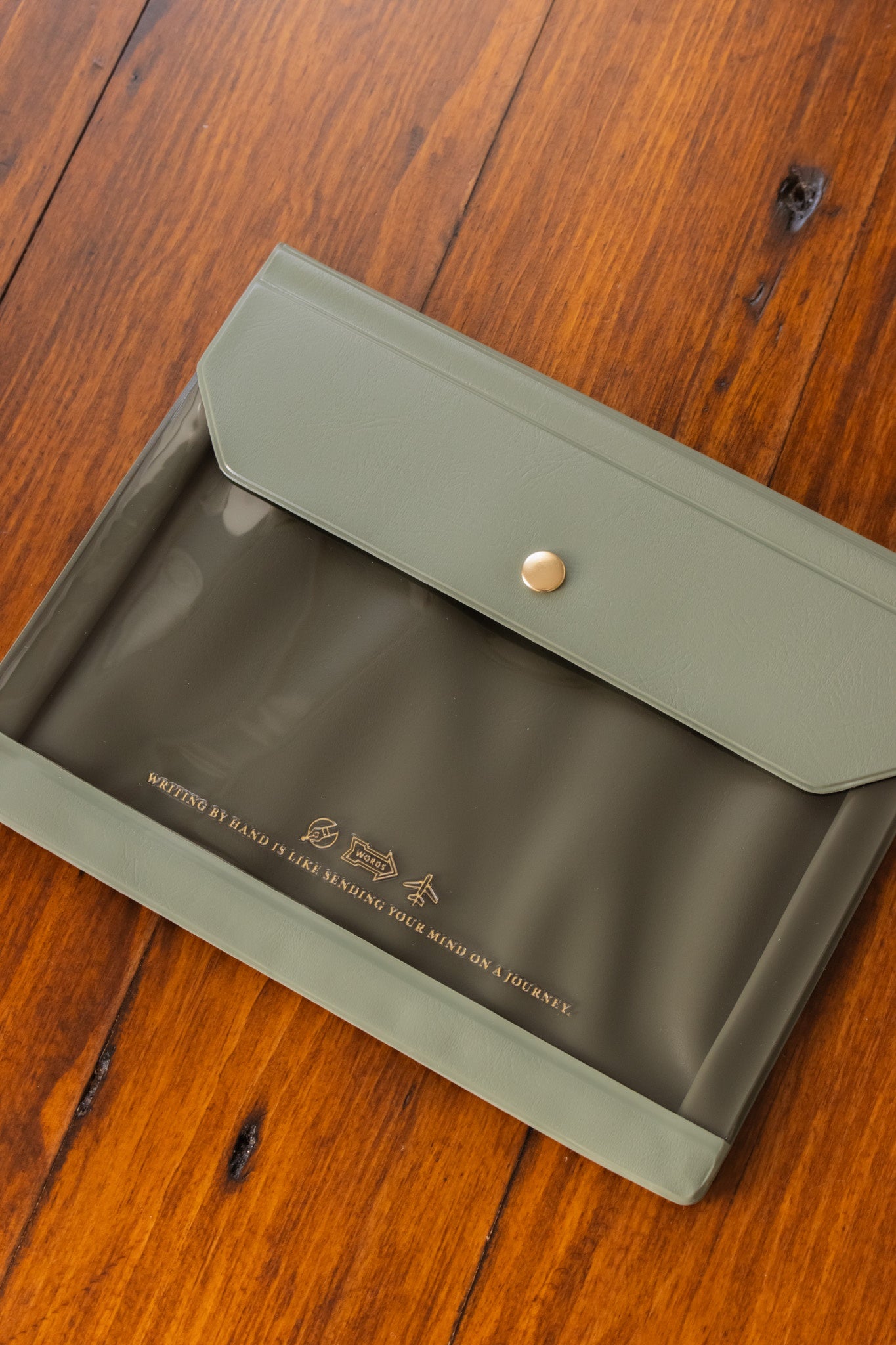 Alettone: Document Case - A6 Size (Olive)