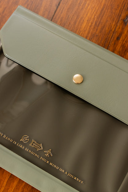 Alettone: Document Case - A6 Size (Olive)