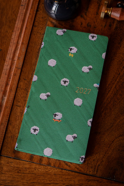 Hobonichi Weeks - Bow & Tie: Sheep Sheep Sheep (Mega)