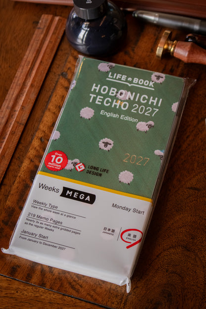Hobonichi Weeks - Bow & Tie: Sheep Sheep Sheep (Mega)