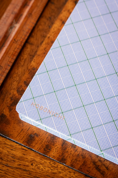 Hobonichi Weeks - Shirt Fabric: Graph Plaid