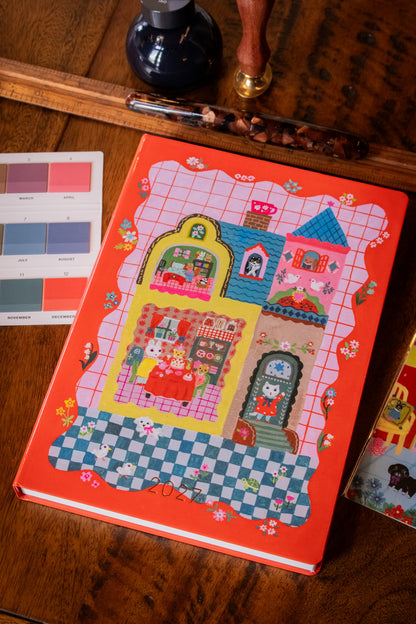 HON A5 -  Yumi Kitagishi: White Cat and Rabbit’s Tea Room