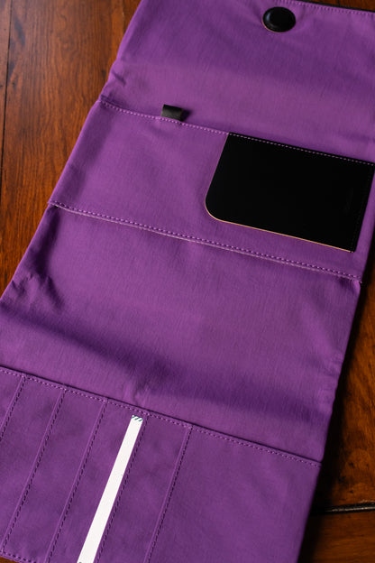 Cousin A5 Cover - Tragen: Purple