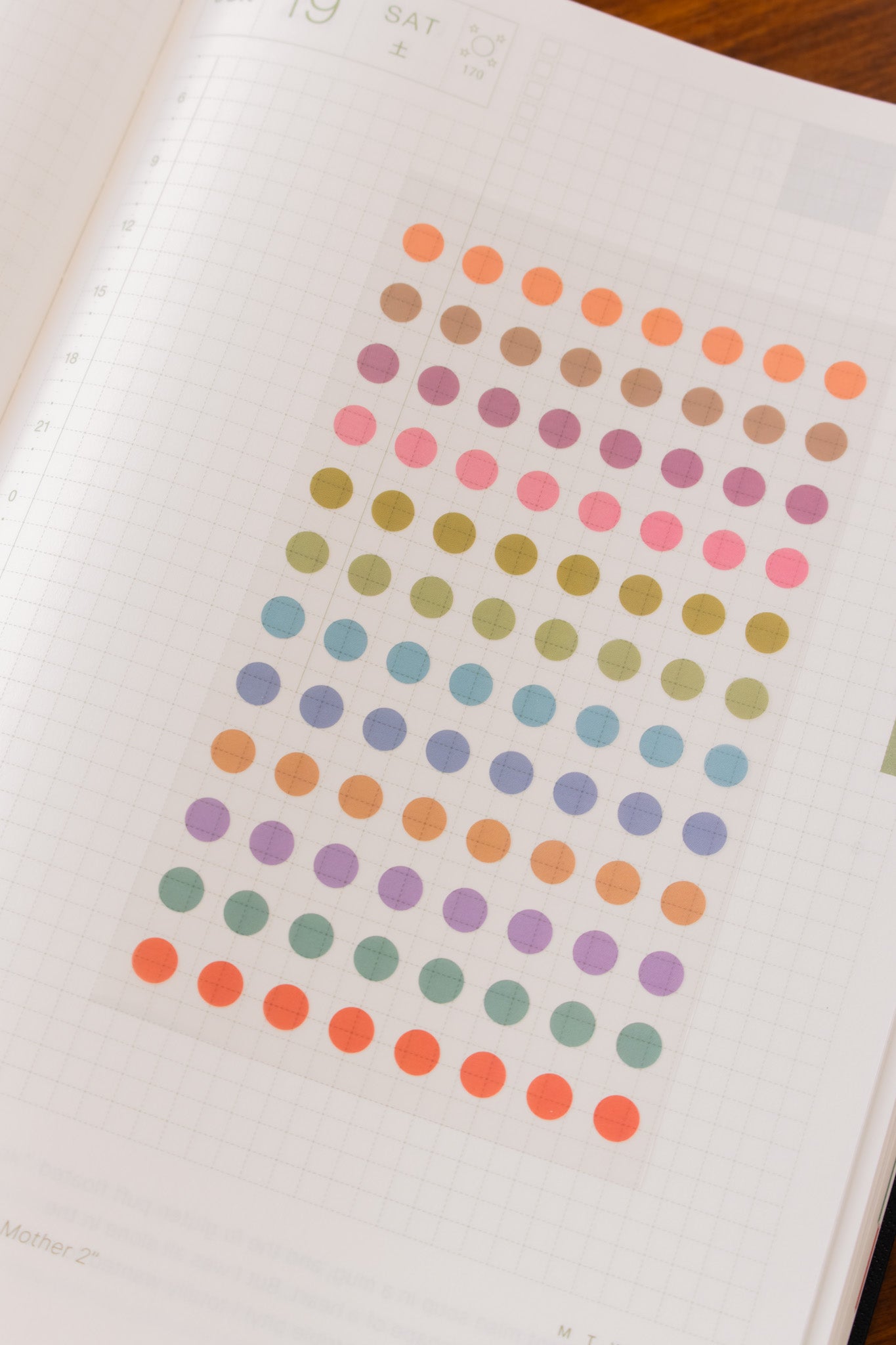 TSUKI no IRO - Transparent Dot Stickers 6mm