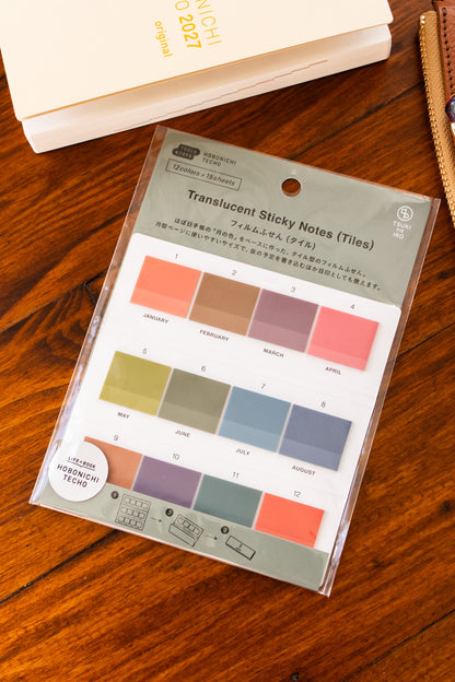 TSUKI no IRO - Translucent Sticky Note Tiles