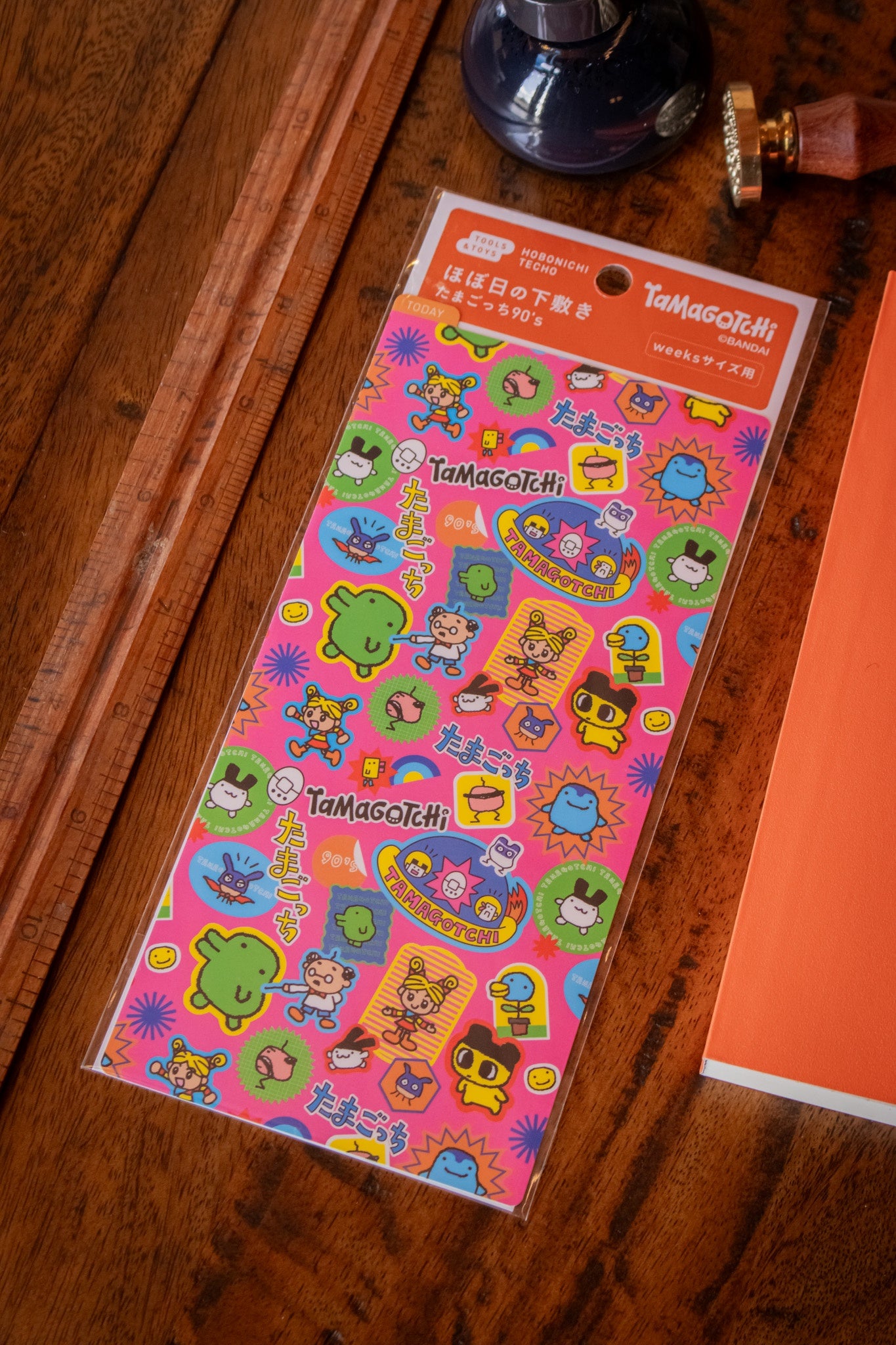 Hobonichi Pencil Board - Tamagotchi Hobonichi Weeks (90’s Tamagotchi)