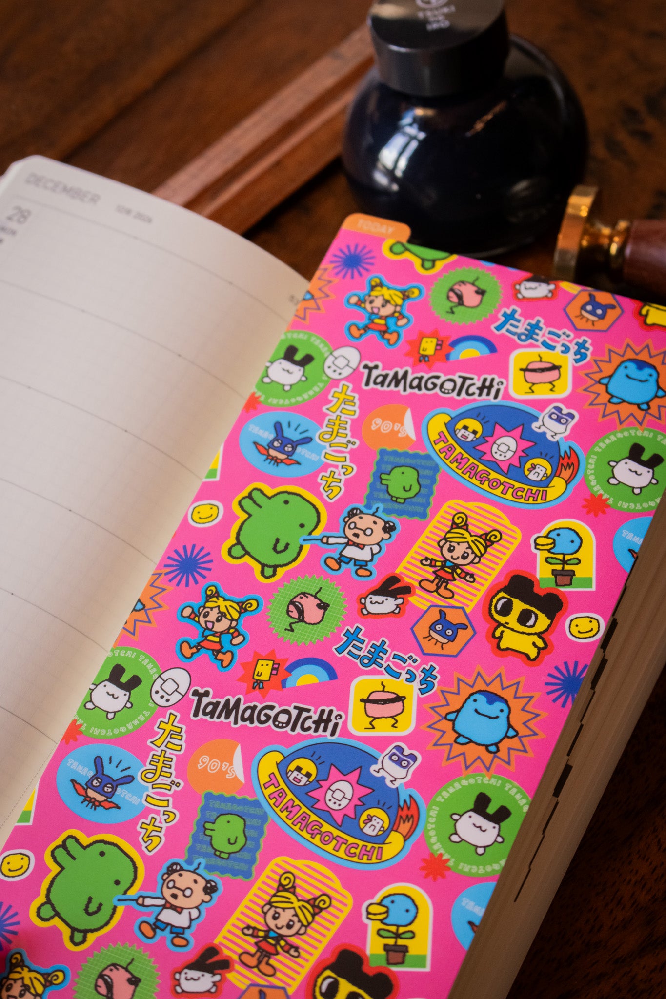 Hobonichi Pencil Board - Tamagotchi Hobonichi Weeks (90’s Tamagotchi)