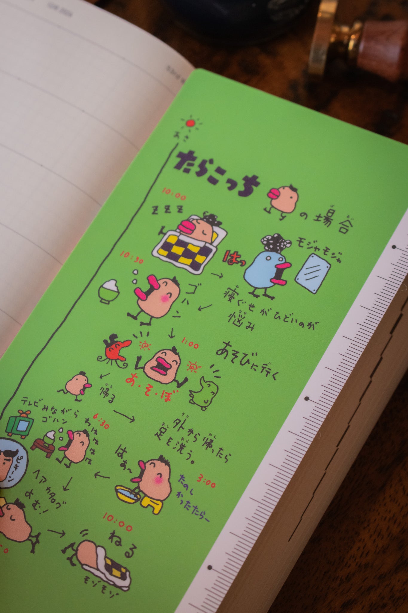 Hobonichi Pencil Board - Tamagotchi Hobonichi Weeks (90’s Tamagotchi)