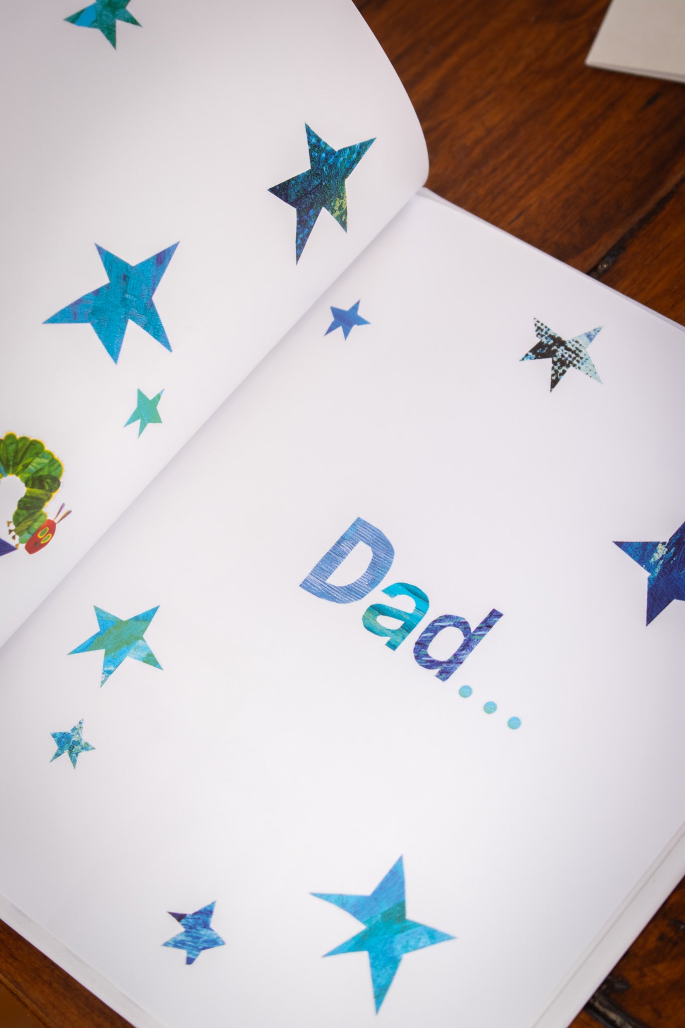 I Love Dad with the Very Hungry Caterpillar