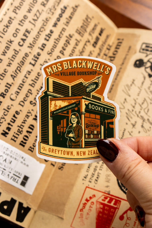 Mrs Blackwell's Shopfront Sticker