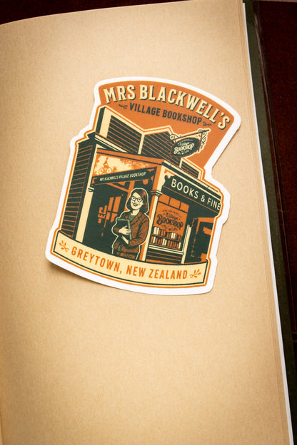 Mrs Blackwell's Shopfront Sticker