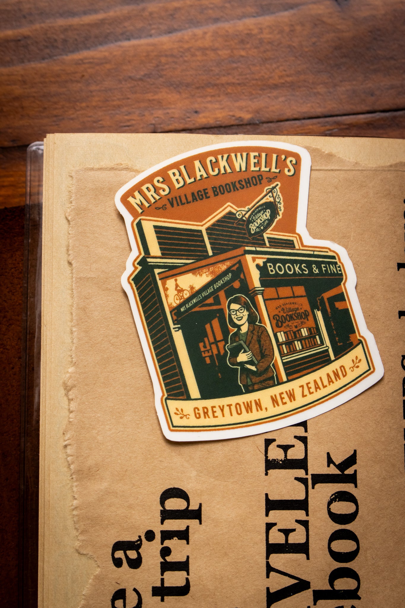 Mrs Blackwell's Shopfront Sticker