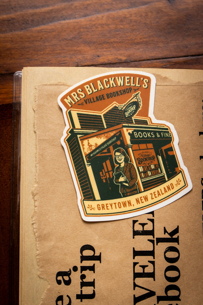 Mrs Blackwell's Shopfront Sticker