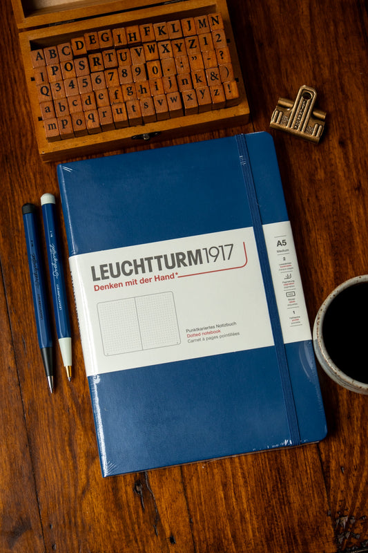 A5 Hard - Indigo Dotted