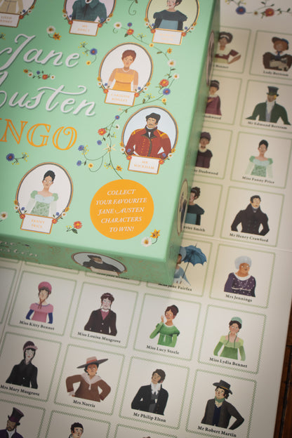 Jane Austen Bingo