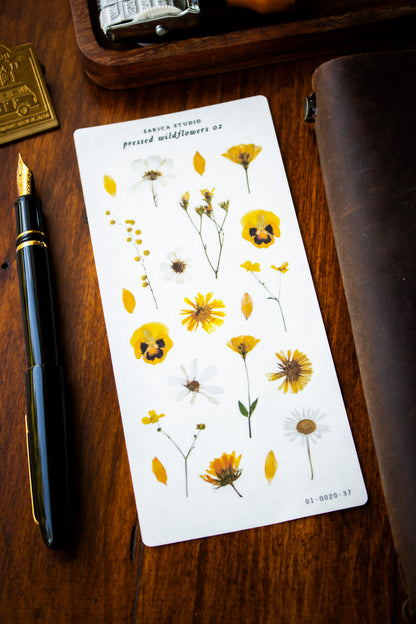 Pressed Wildflowers (02) Stickers